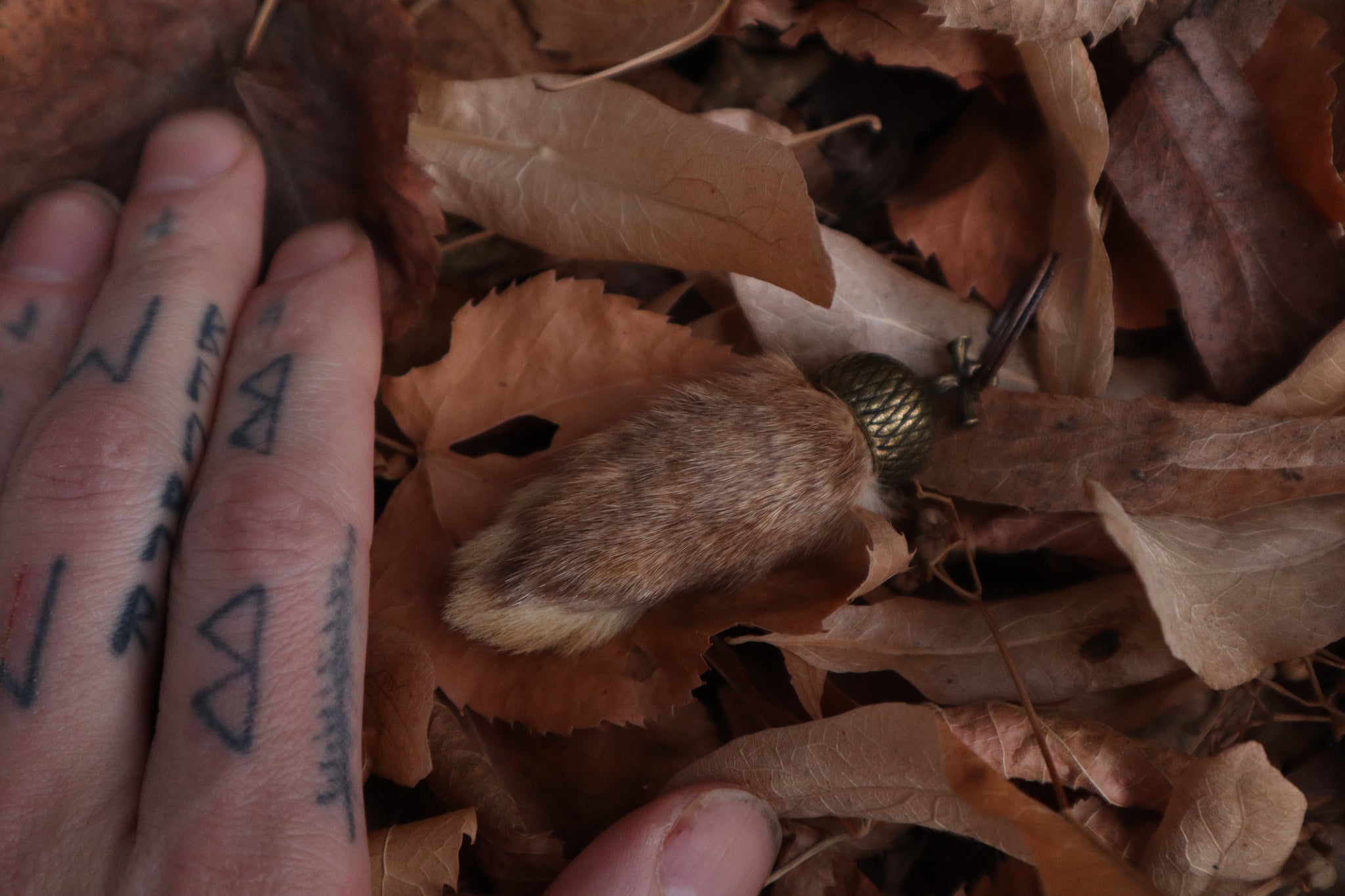 Rabbit Paw Keychain