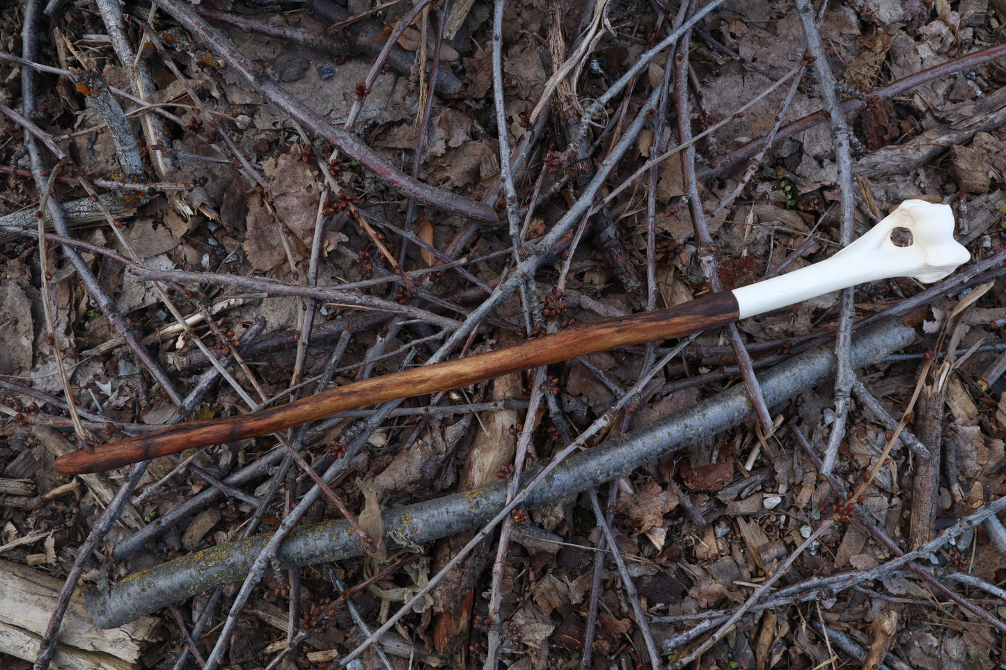 Reserved for Sammy - Down Payment for Wolf Bone Wand