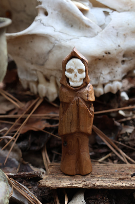 Black Walnut and Goat Skull Chaos Monk