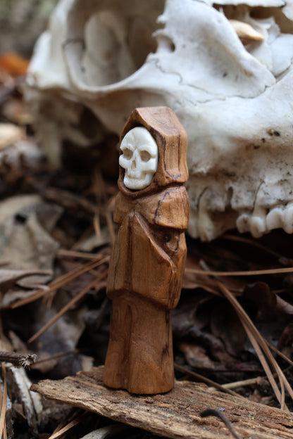 Black Walnut and Goat Skull Chaos Monk