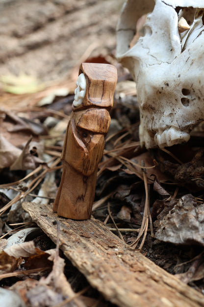 Black Walnut and Goat Skull Chaos Monk