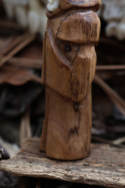 Black Walnut and Goat Skull Chaos Monk