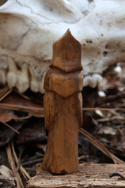 Black Walnut and Goat Skull Chaos Monk