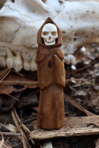 Black Walnut and Goat Skull Chaos Monk