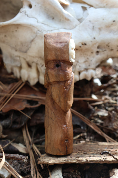 Black Walnut and Goat Skull Chaos Monk