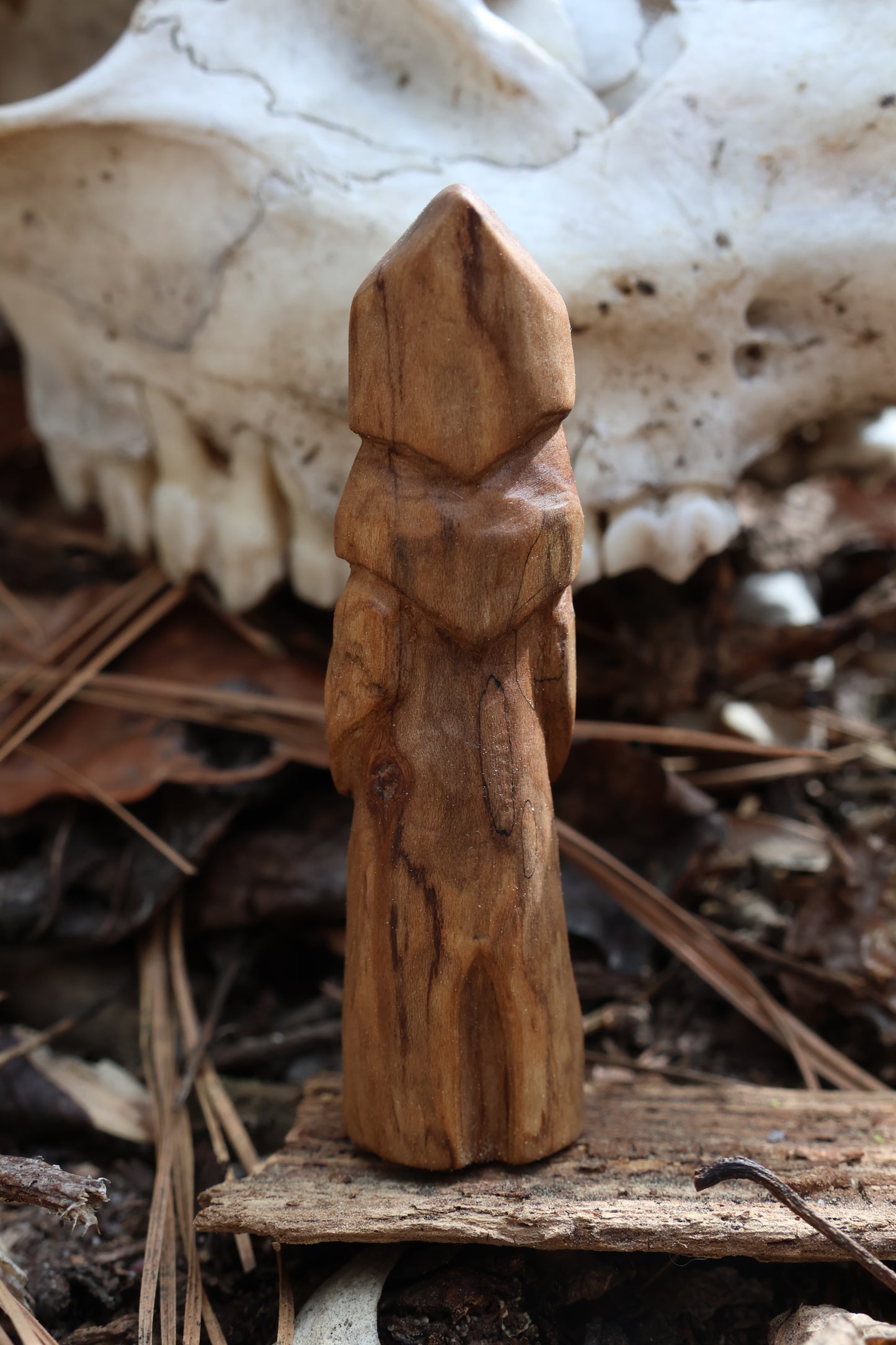 Black Walnut and Goat Skull Chaos Monk