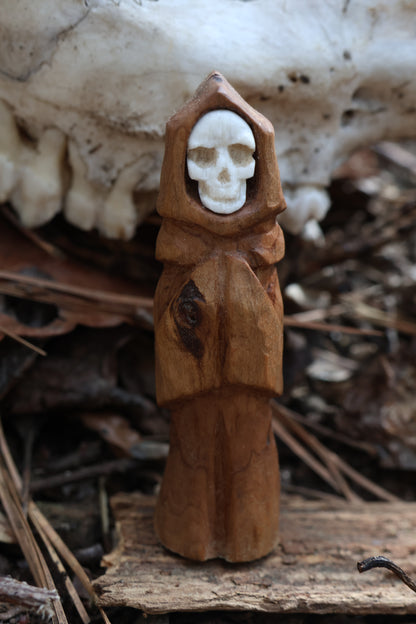 Black Walnut and Goat Skull Chaos Monk