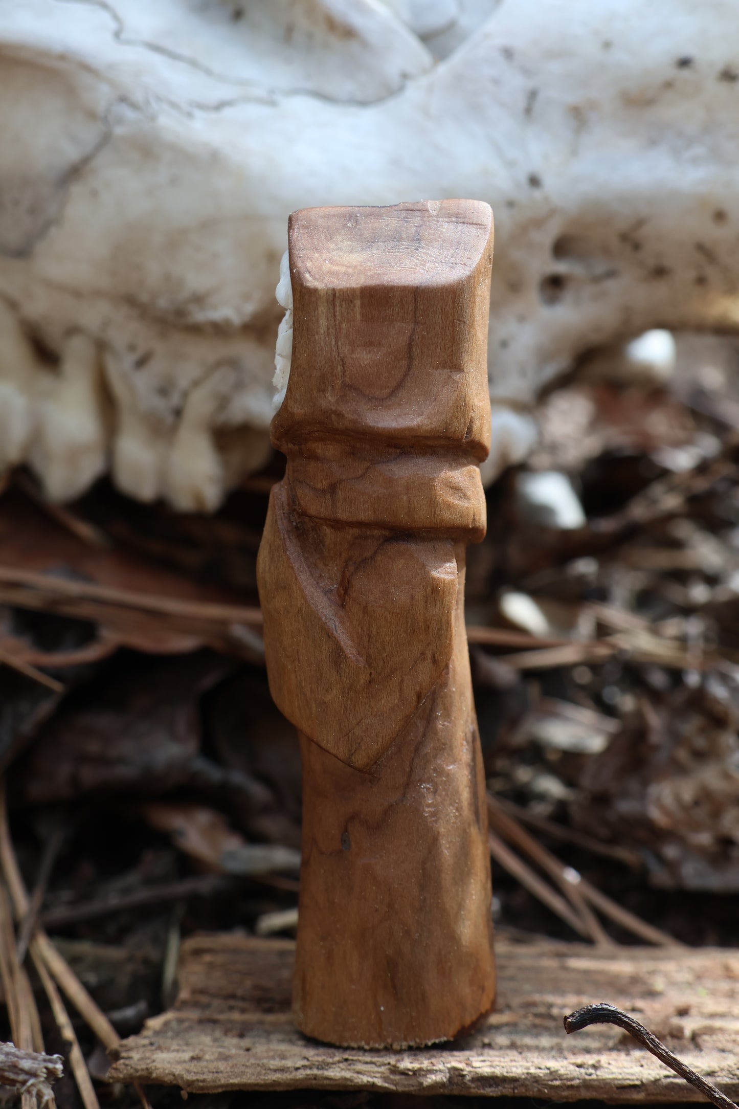 Black Walnut and Goat Skull Chaos Monk