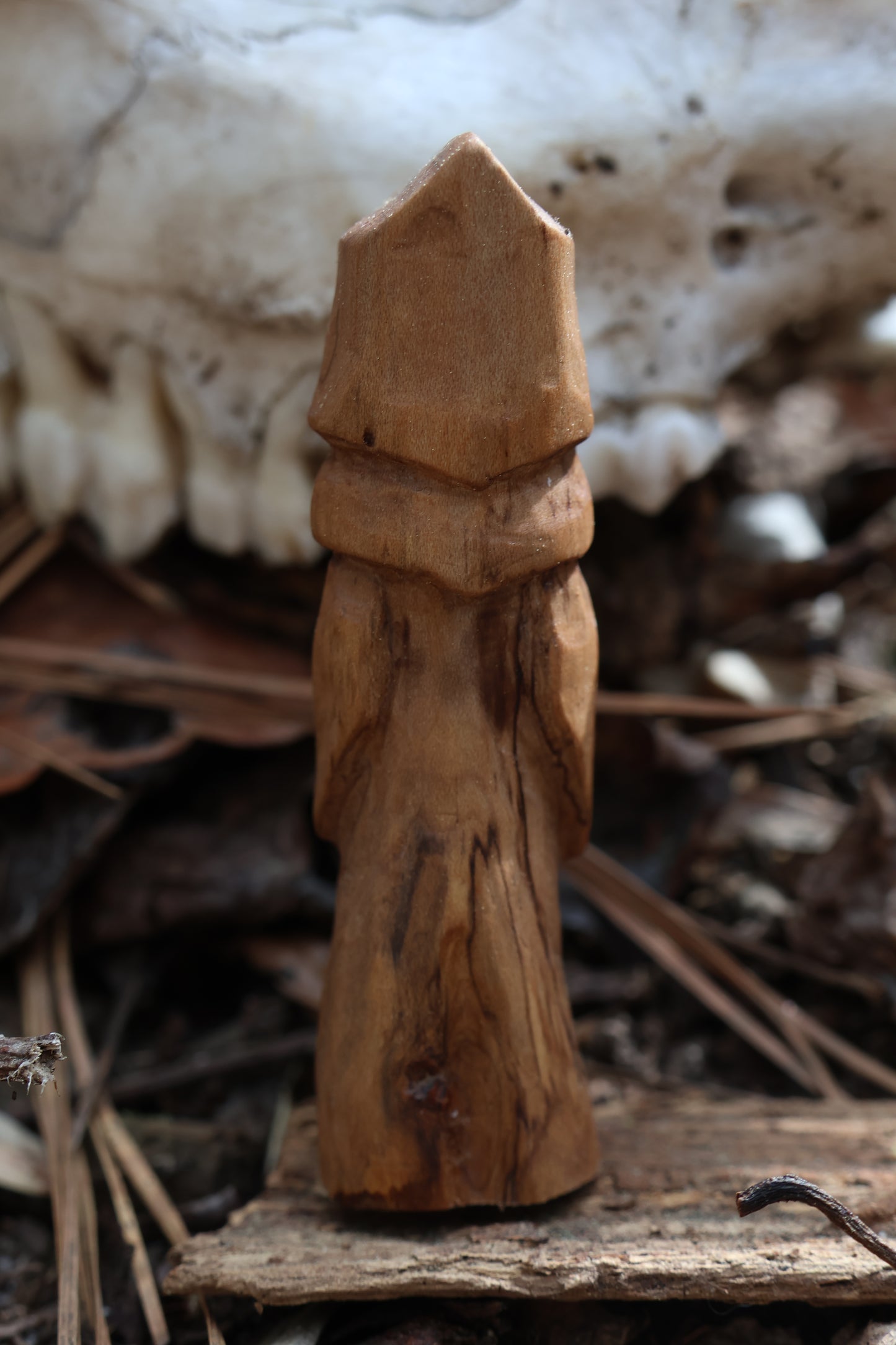 Black Walnut and Goat Skull Chaos Monk