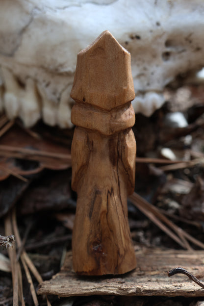 Black Walnut and Goat Skull Chaos Monk