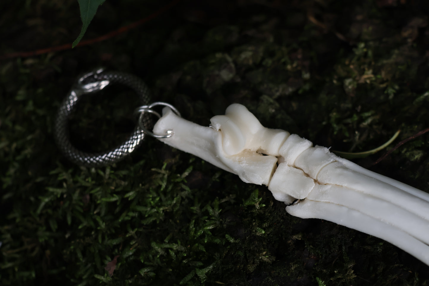 Fluid Bobcat Paw Articulation with Lapis Lazuli “Claws”