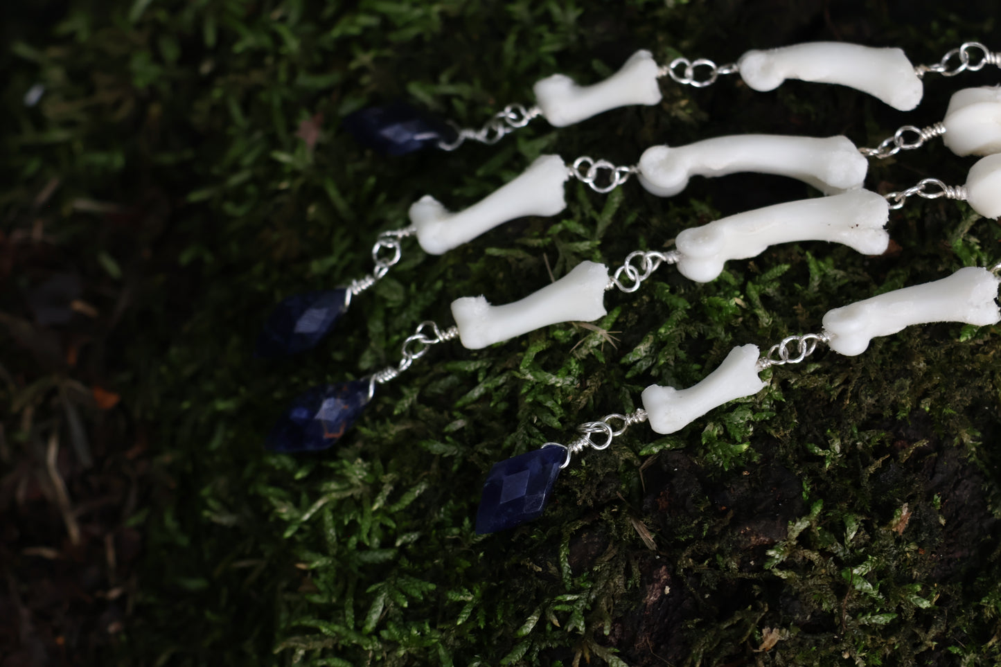 Fluid Bobcat Paw Articulation with Lapis Lazuli “Claws”