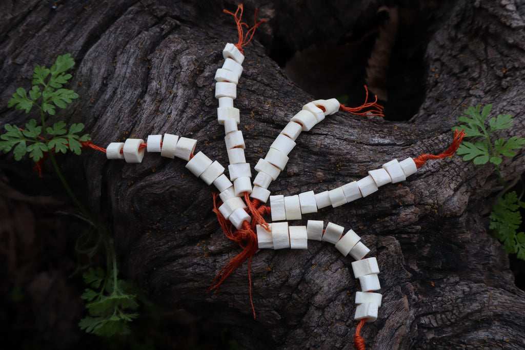 Red Fox Bone Beads