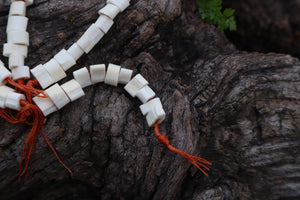 Red Fox Bone Beads