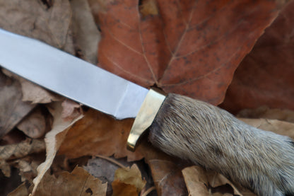 Reserved for Isabel - Raccoon Paw Knife
