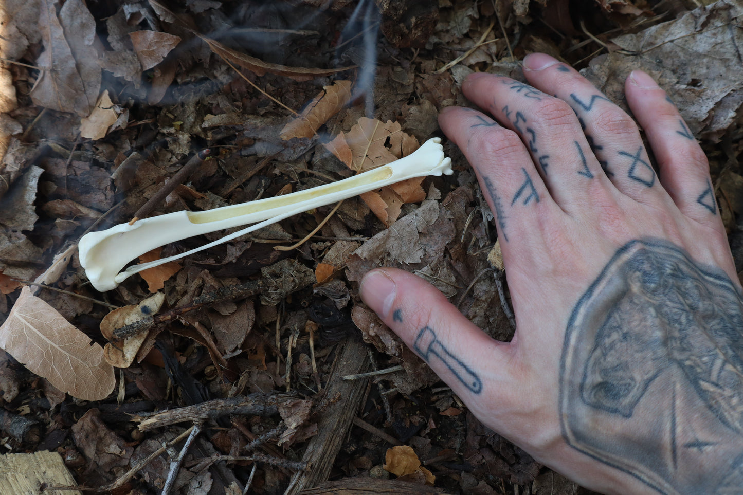 Red Fox Bone Incense Burner