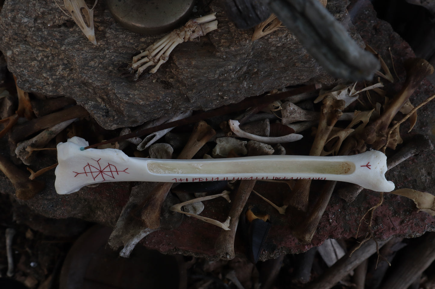 The Night of Time - Wolf Tibia Incense Burner