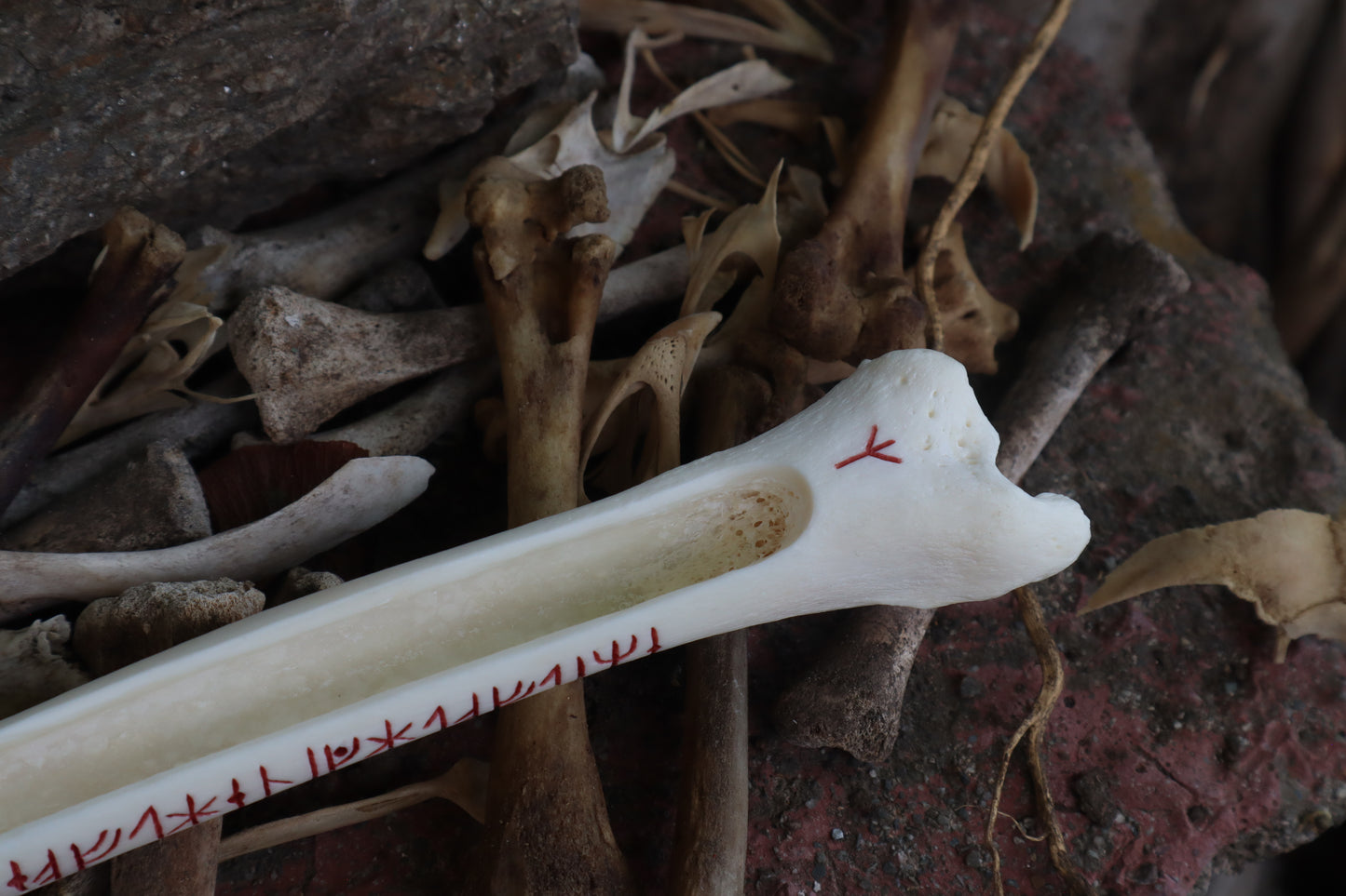 The Night of Time - Wolf Tibia Incense Burner