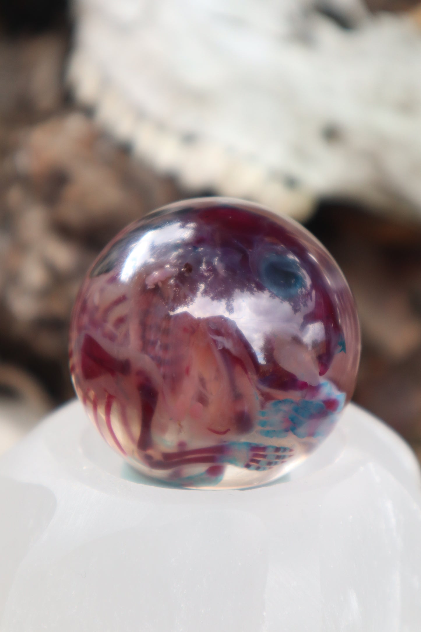 Diaphonized Baby Rabbit Crystal Ball