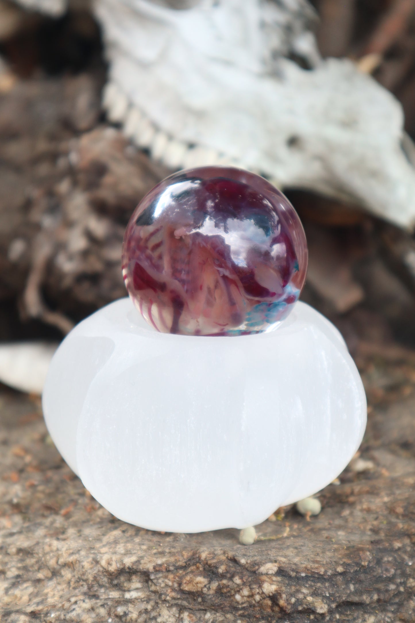 Diaphonized Baby Rabbit Crystal Ball