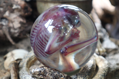 Diaphonized Sugar Glider Crystal Ball with Serpent Throne