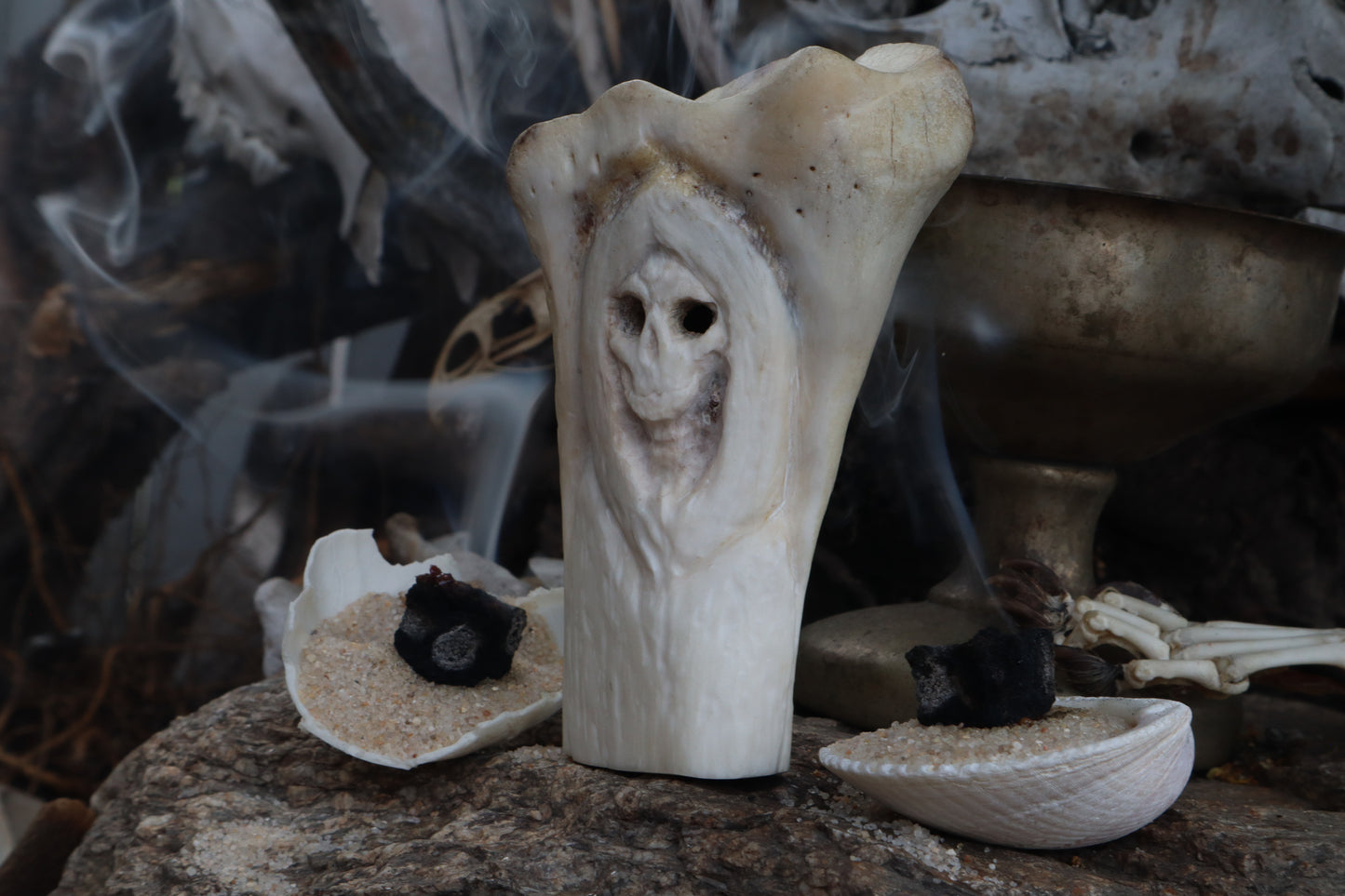 Keeper of the Birds Elk Bone Idol
