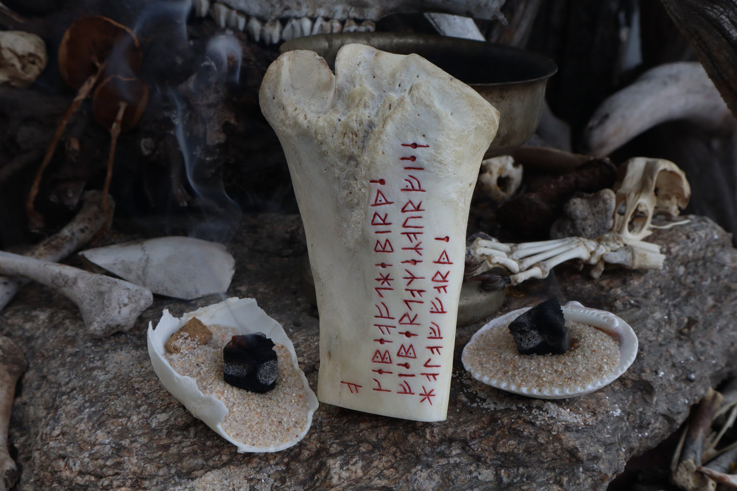 Keeper of the Birds Elk Bone Idol