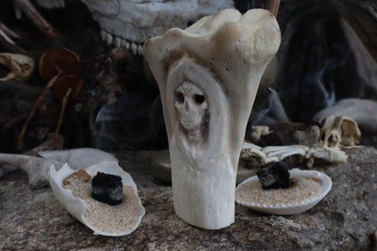 Keeper of the Birds Elk Bone Idol
