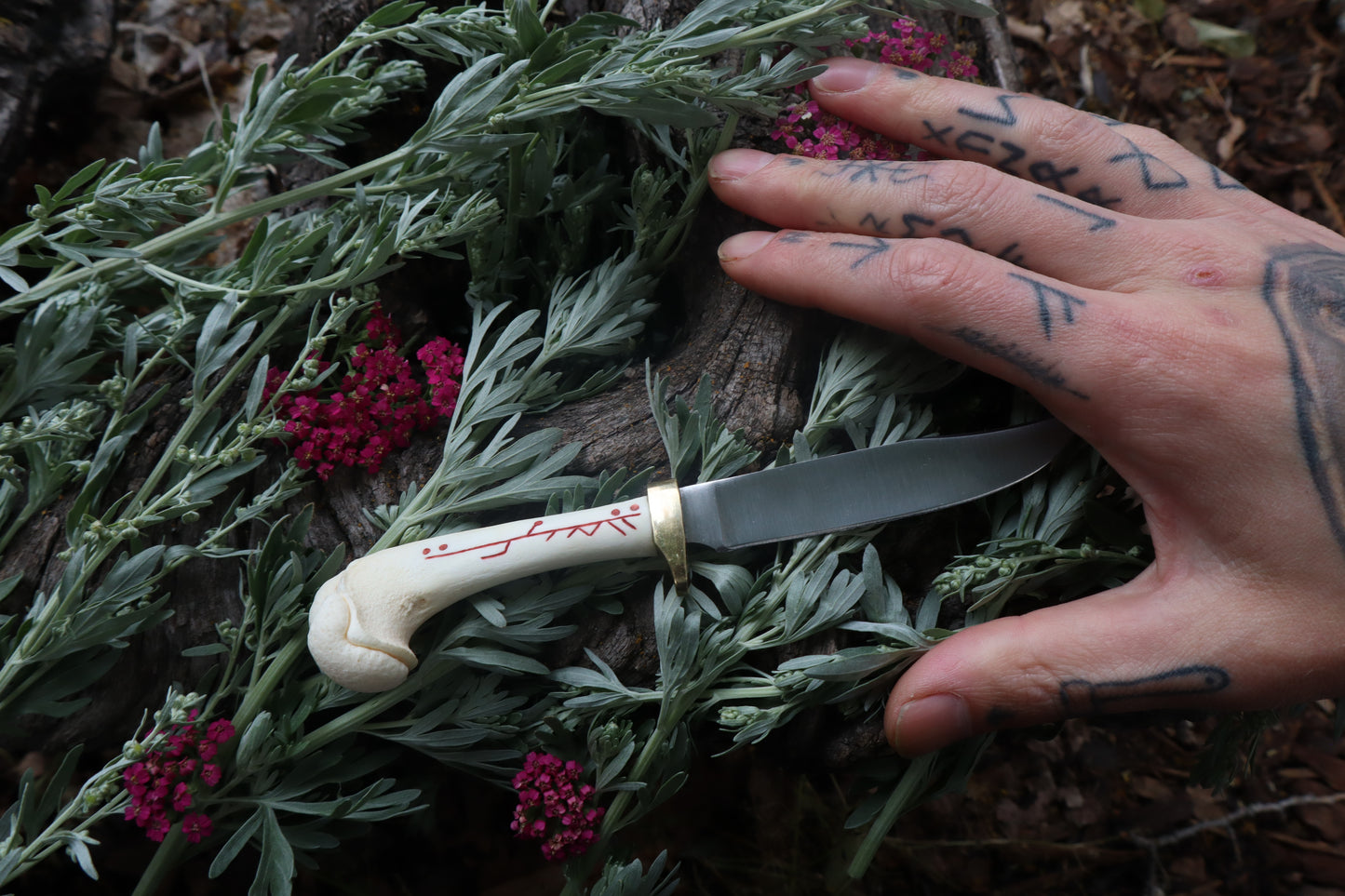 Freyja's Fawn Humerus Knife