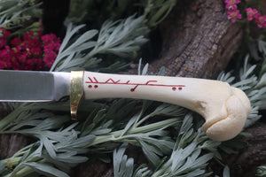 Freyja's Fawn Humerus Knife