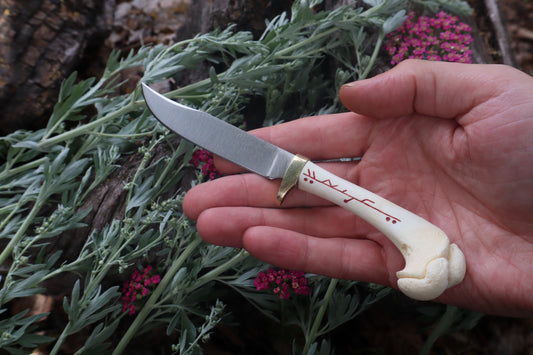 Freyja's Fawn Humerus Knife