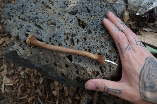 Red Fox Bone Calligraphy Pen
