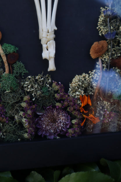 Reserved for Mary - Lucky Rabbit Paw Display