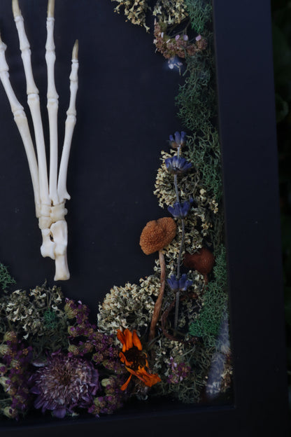 Reserved for Mary - Lucky Rabbit Paw Display