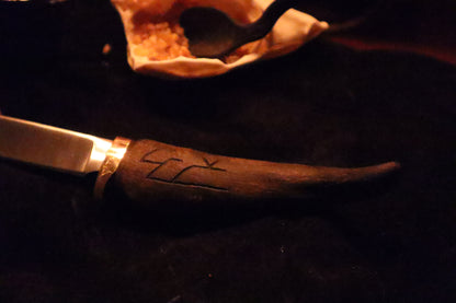 Goat Horn Ritual Set