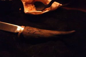 Goat Horn Ritual Set