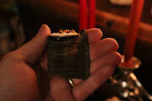 Goat Horn Ritual Set