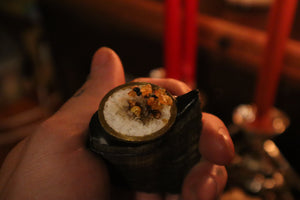 Goat Horn Ritual Set