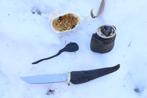 Goat Horn Ritual Set