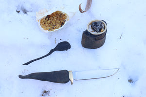 Goat Horn Ritual Set