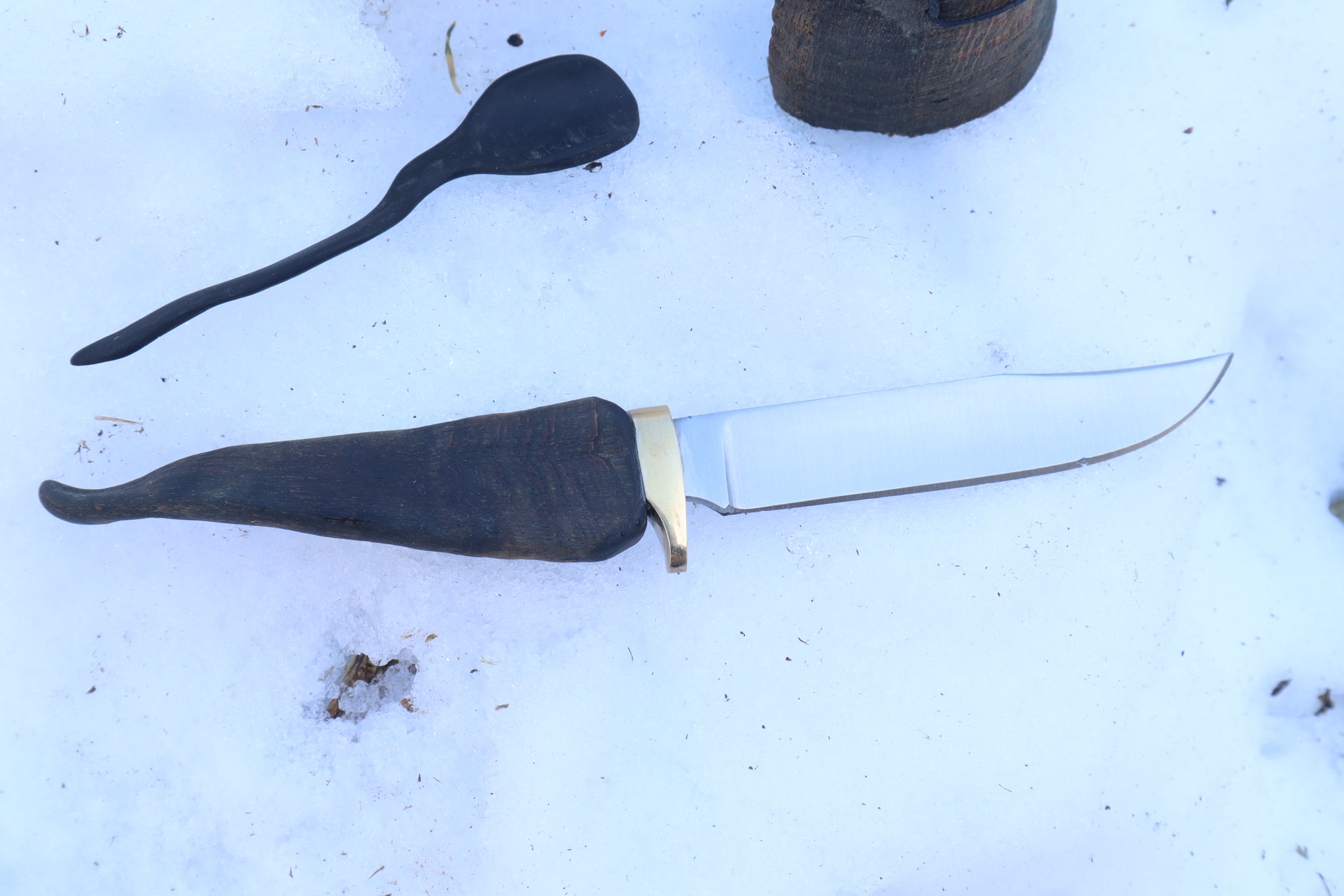 Goat Horn Ritual Set