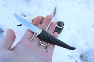 Goat Horn Ritual Set