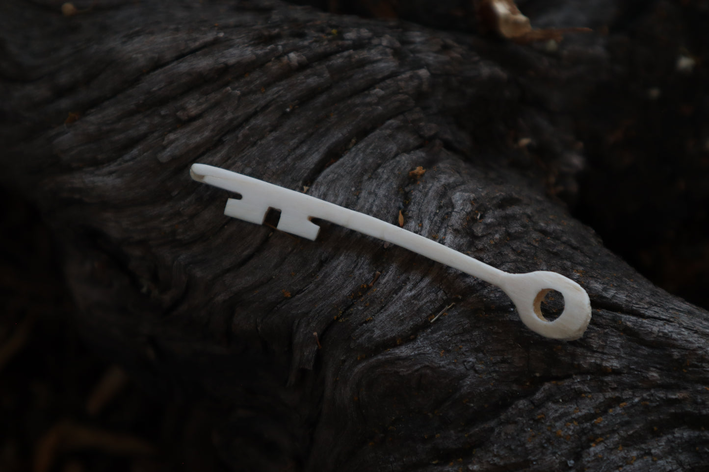 Reserved for Autumn - Wolf Bone Skeleton Key