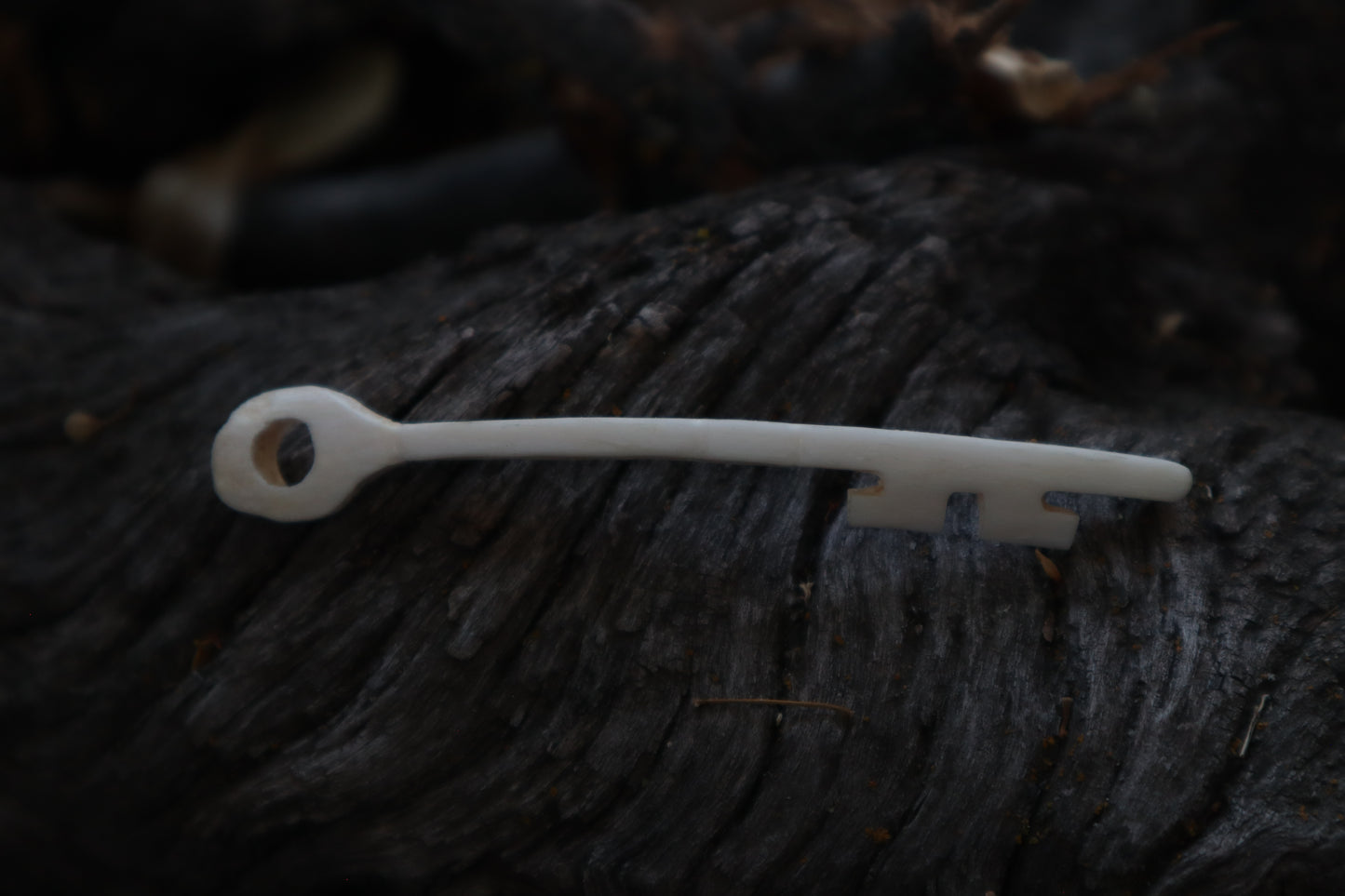 Reserved for Autumn - Wolf Bone Skeleton Key