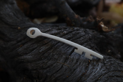 Reserved for Autumn - Wolf Bone Skeleton Key