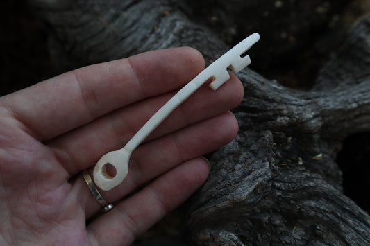 Reserved for Autumn - Wolf Bone Skeleton Key