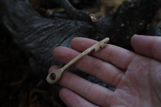 German Shepherd Bone Skeleton Key