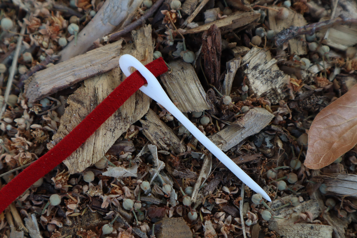 Reserved for Karen- Wolf Bone Sewing Needle