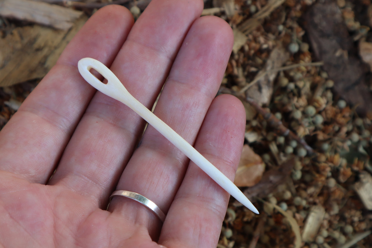Reserved for Mug - Wolf Bone Sewing Needle