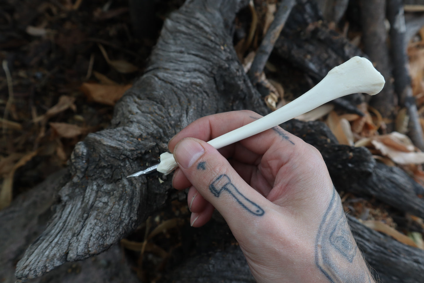 Red Fox Bone Calligraphy Pen
